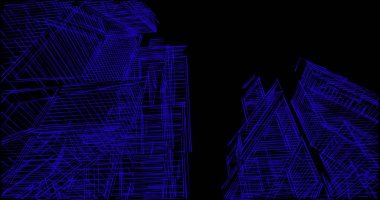 minimal geometrik şekiller, mimari çizgiler