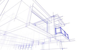 minimal geometrik mimari binalar tasarımı