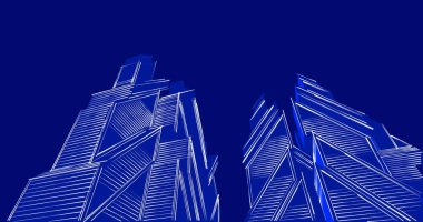 minimal geometrik şekiller, mimari çizgiler