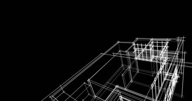 Geometrik mimari binalar tasarımı