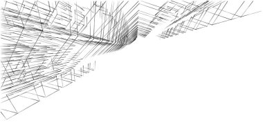 Geometrik mimari binalar tasarımı
