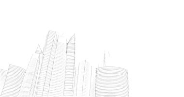 minimal geometrik şekiller, mimari çizgiler