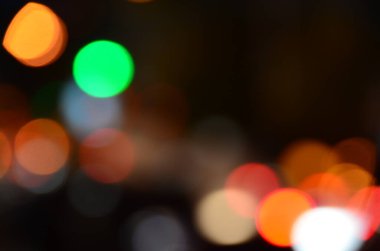 Bulanık şehir manzarası, soyut arkaplan 