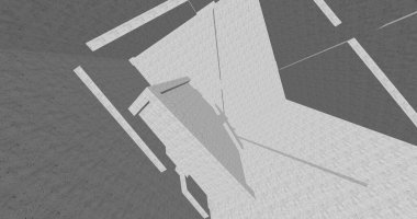 minimal geometrik şekiller, mimari çizgiler