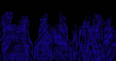 minimal geometrik şekiller, mimari çizgiler