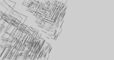 Arkaplanda mimari bina 3d illüstrasyon