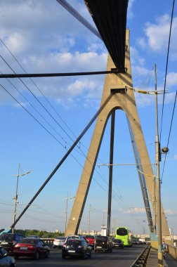 modern yüksek köprü, kentsel mimari kavramı