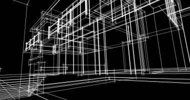 Geometrik mimari binalar tasarımı