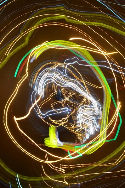 Bulanık şehir manzarası, soyut arkaplan 