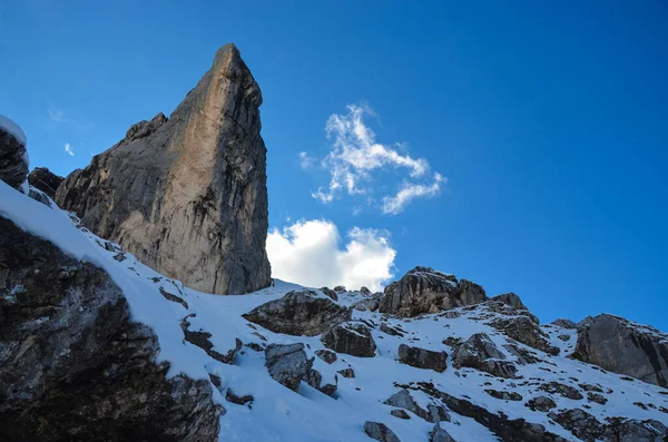 Dağların manzarası, doğa arkaplanı