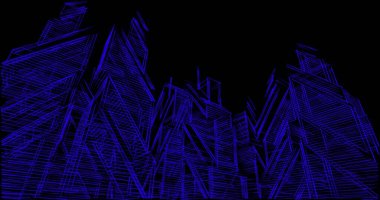 minimal geometrik şekiller, mimari çizgiler