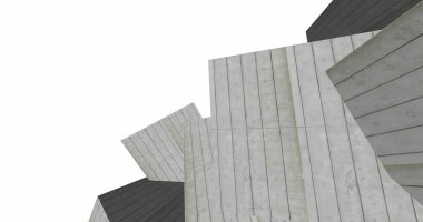 minimal geometrik şekiller, mimari çizgiler