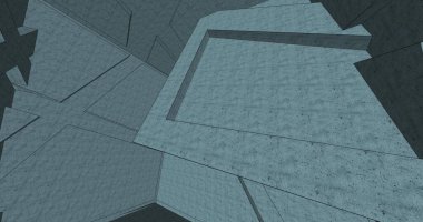 minimal geometrik şekiller, mimari çizgiler