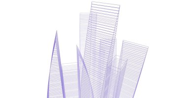 minimal geometrik şekiller, mimari çizgiler