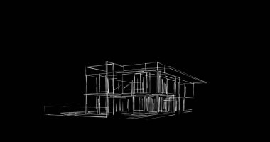 minimal geometrik şekiller, mimari çizgiler