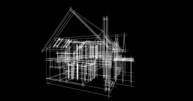 minimal geometrik mimari binalar tasarımı