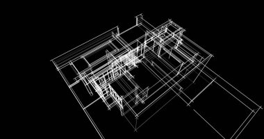 Geometrik mimari binalar tasarımı