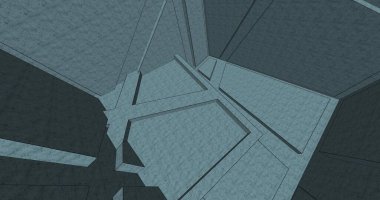 minimal geometrik şekiller, mimari çizgiler