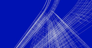 eskiz sanatı, geometrik mimari binalar tasarımı