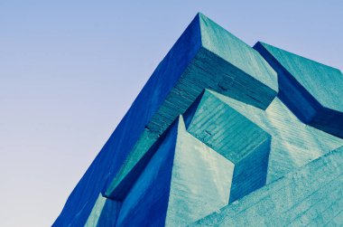 minimal geometrik şekiller, mimari çizgiler