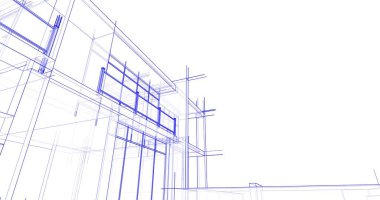 minimal geometrik mimari binalar tasarımı