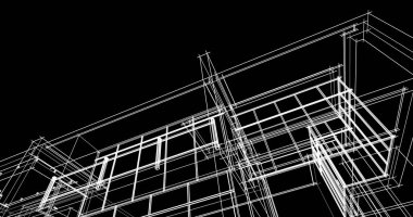 Geometrik mimari binalar tasarımı