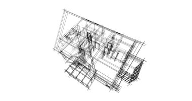 minimal geometrik mimari binalar tasarımı