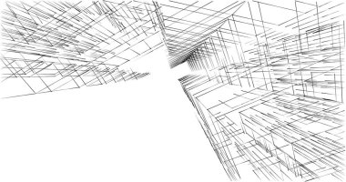 minimal geometrik mimari binalar tasarımı