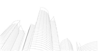 minimal geometrik şekiller, mimari çizgiler