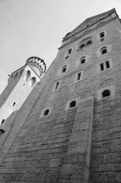 Vecchio Castello Con Torri Colpo Architettonico — Foto Stock