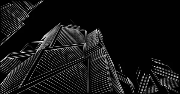 minimal geometrik şekiller, mimari çizgiler