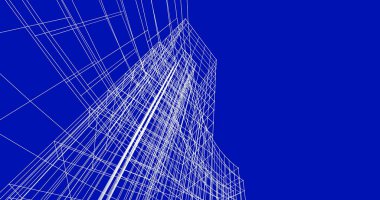 minimal geometrik şekiller, mimari çizgiler