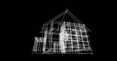 minimal geometrik şekiller, mimari çizgiler