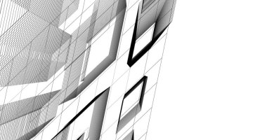 minimal geometrik mimari binalar tasarımı