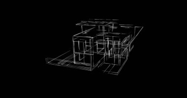 minimal geometrik şekiller, mimari çizgiler