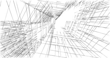 minimal geometrik mimari binalar tasarımı