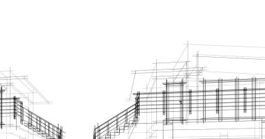 minimal geometrik mimari binalar tasarımı