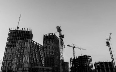 soyut mimari arka plan, bina inşaatı