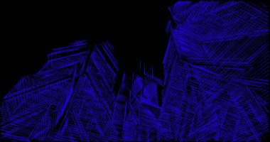 minimal geometrik şekiller, mimari çizgiler