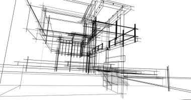 minimal geometrik mimari binalar tasarımı