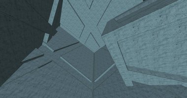 minimal geometrik şekiller, mimari çizgiler