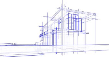 minimal geometrik mimari binalar tasarımı