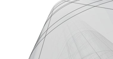 minimal geometrik şekiller, mimari çizgiler