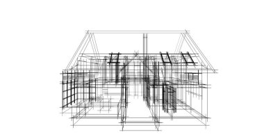 minimal geometrik mimari binalar tasarımı