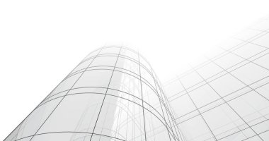 minimal geometrik şekiller, mimari çizgiler