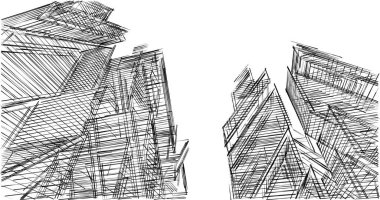 minimal geometrik şekiller, mimari çizgiler