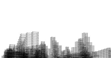 eskiz sanat geometrik mimari binalar tasarımı