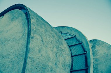 Kyiv Krematoryum ön cephe detayları, Baikove Mezarlığı