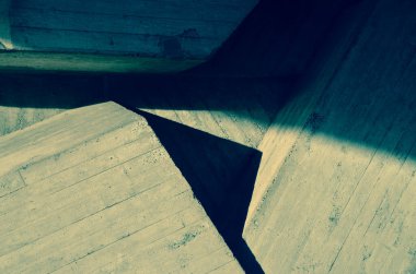 minimal geometrik şekiller, mimari çizgiler