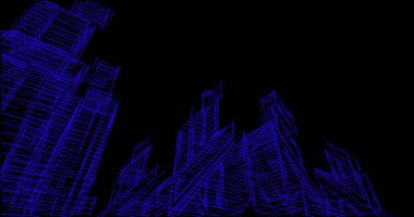 minimal geometrik şekiller, mimari çizgiler